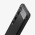 ACS02841 - Sony Xperia 1 III Case Rugged Armor in matte black showing the back